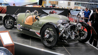 This is the retro awesome Morgan 3 Wheeler